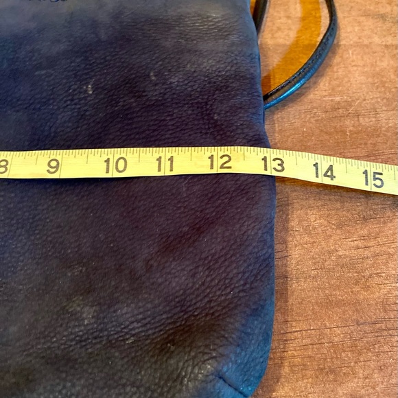 💥ANTONIO MELANI SUEDE LEATHER Fold-over Crossbody Bag💥 - Picture 14 of 16